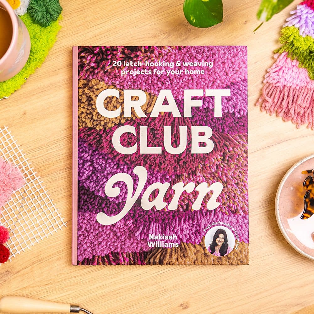 Craft Club Yarn book cover by Nakisah Williams